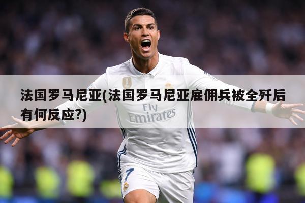 详细阅读:法国罗马尼亚(法国罗马尼亚雇佣兵被全歼后有何反应?) 法国罗马尼亚(法国罗马尼亚雇佣兵被全歼后有何反应?)